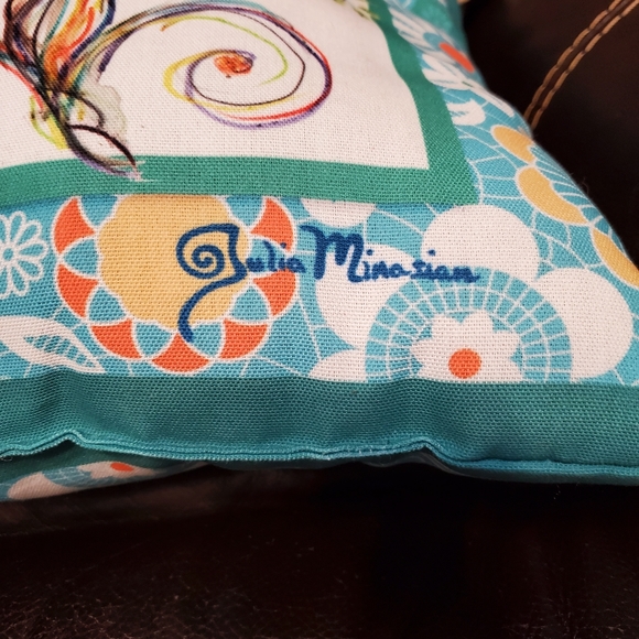 Retired Limited Edition Artist Julia Minasian Pillow - Picture 3 of 9